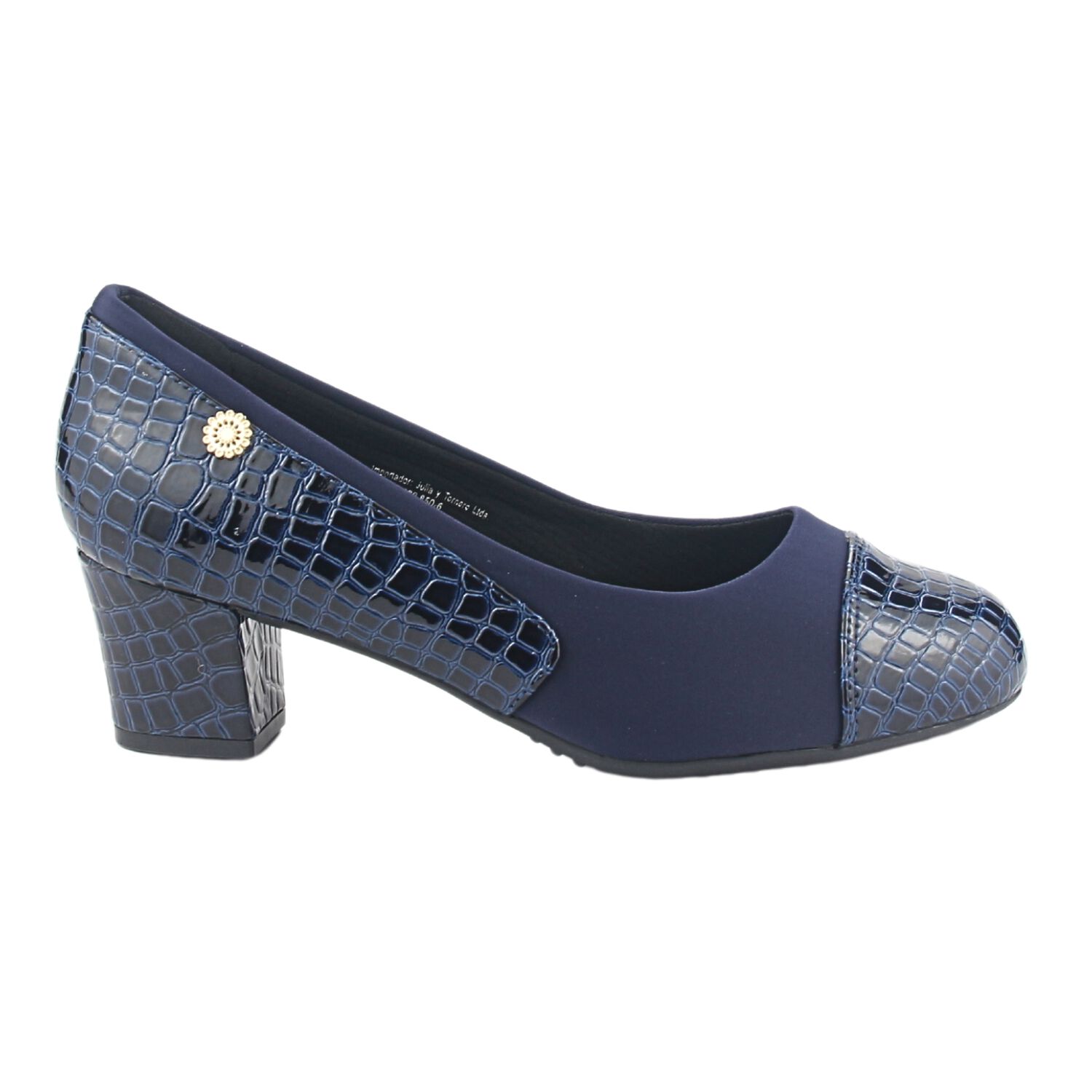 Zapato Chalada Mujer Flexi-15 Azul Marino Casual image number 0.0